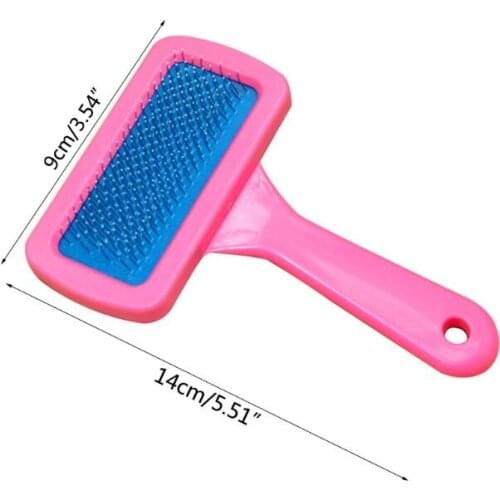 T3EC Rabbit Bathing Supplies Pet Grooming Comb Dutch Pig Rabbits Dog Comb Dry Cleaning Brush