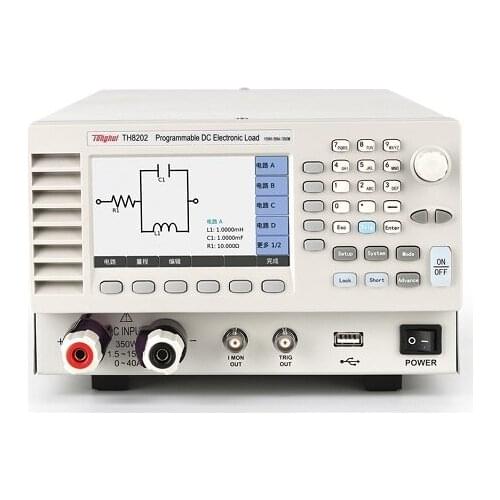 TH8202 Programmable DC Electronic Load Battery Discharge Tester 150V/80A/350W