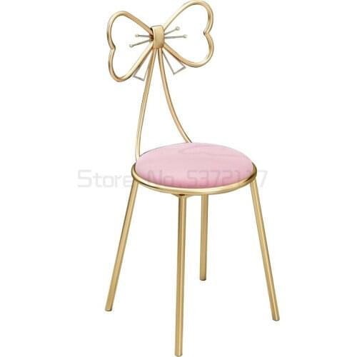 Dressing stool light luxury makeup stool dressing table stool living room bedroom chair