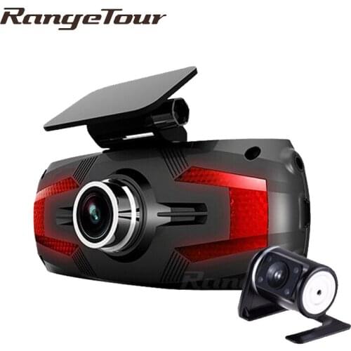 Dual Lens Dashcam Car DVR Dashboard Camera Support Rear Vehicle Camera Full HD 1080P 2.7"LCD 170 Degree Video Recorder Dash Cam