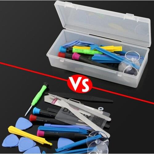 Repair Tool Storage Box For Tweezers Screwdriver Set Screws IC Box Craft Organizer PC Maintenance Component Box Container Case