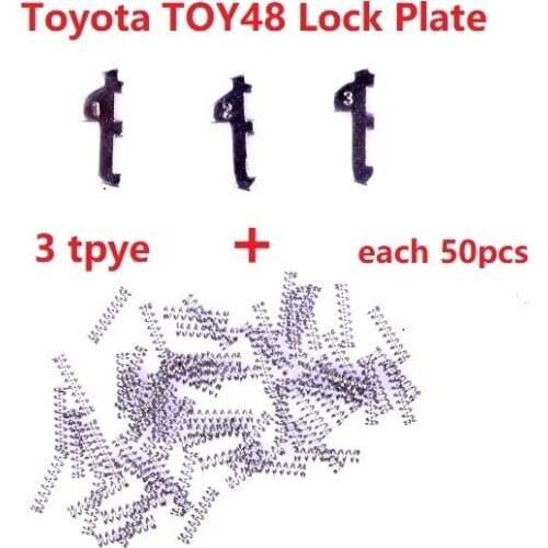 150pcs) Type 1.3.5 Each 50PCS TOY48 Car Lock Reed Auto Lock Repair kits Lock Plate for Toyota Crown New Lexus