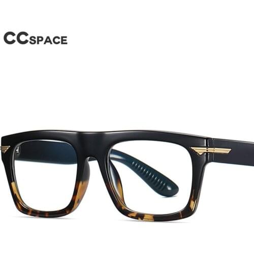 49362 Big Frame Square Retro Anti Blue Glasses Frames Men Optical Fashion Computer Glasses