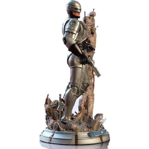 American Hero 1987 Action Figure Model 1/8 27cm 3D Garage Kit GK White-film Unpainted Collections Gift For Painter A003