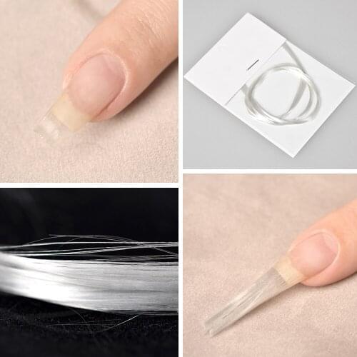 New Design Nail Art Extension Forms Fiberglass Manicure Tools for Gel Nail Builder Quick Easy to Operate Nail Form Accessories