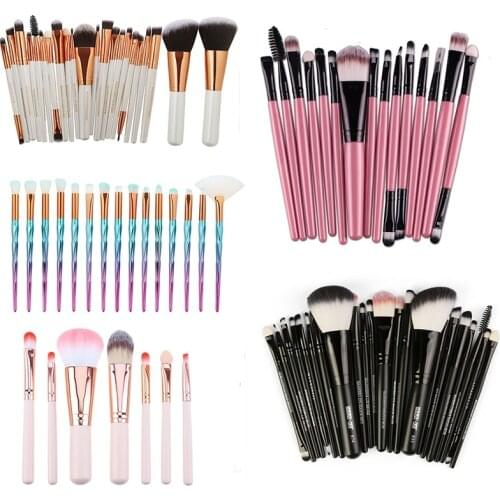 MAANGE Makeup Brushes Set Professional Cosmetic Foundation Powder Blush Eye Shadow Blend Make Up Brushes Tool Beauty Kit