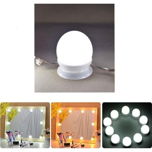 Dressing Table Bulbs USB Bulbs Kit LED Makeup Lamp Wall Light For Dressing Table Hollywood Vanity Mirror Light Cosmetic Light