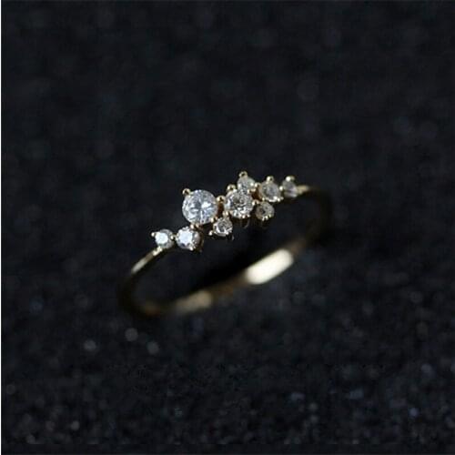 Moveski Women's Gold Rings