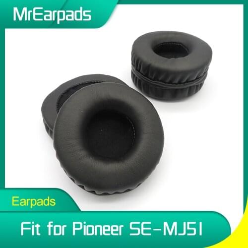 MrEarpads Earpads For Pioneer SE MJ51 SE-MJ51 Headphone Headband Rpalcement Ear Pads Earcushions Parts