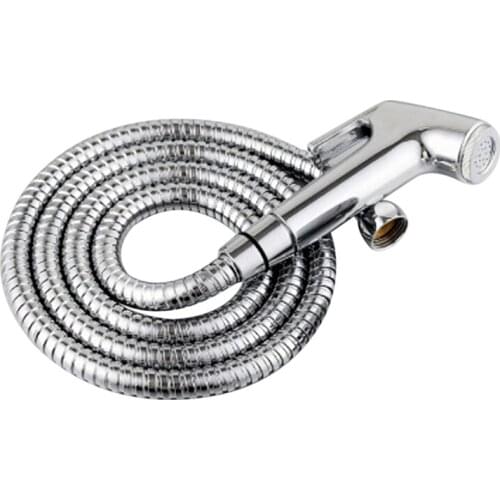 Toilet Bidet Tap Set Handheld Shower Head Water Sprayer Bathroom Seat Nozzle Attachment+Hose+Wall Mount Rack Holder