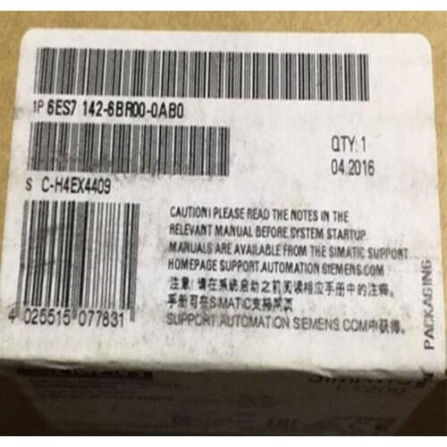 New Siemens ET200 6ES7 142-6BR00-0AB0