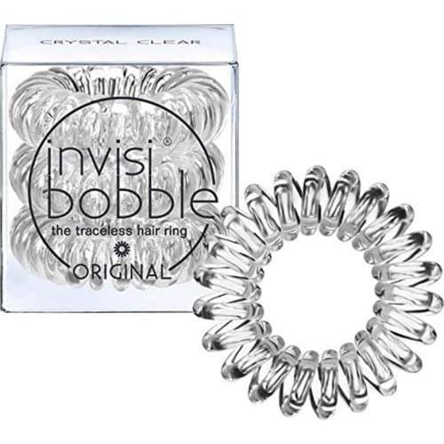 Invisibobble Original Traceless Spiral Hair Ties with Strong Grip Elastic Hair Band Hair ring Accessories for Women pink 3in1