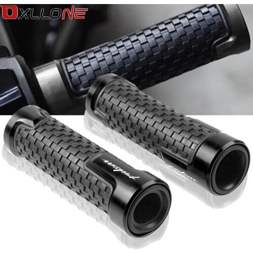 Handlebar Rubber Grip Handle Bar Motorbike Hand Grips Aluminium Racing Motorcycle Accessories For Bajaj Pulsar 200 NS All Years