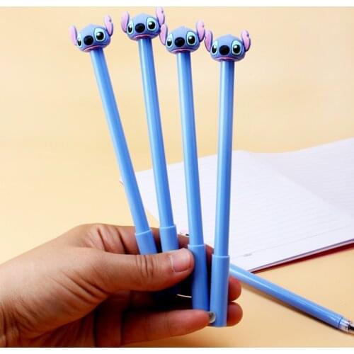 Disney Special 1pcs Stitch Ballpoint Pen Gel Pen Student Children Creative Office School Supplies Birthday Christmas Gift Prize