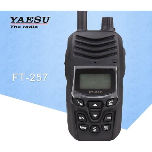 General Walkie Talkie for FT-257 Dual-Band 400-480MHz FM Ham Two way Radio Transceiver YAESU FT-257 Radio