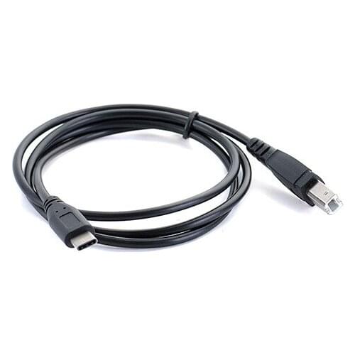 USB-C USB 3.1 Type C Male to USB 2.0 B Type Male Data Cable Cord Phone tablet PC Laptop Printer 1m
