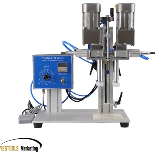 E-juice E-liquid Desktop Trigge Cap Capper Twist Sealing Plastic Glass Dropper Spout Pouch Bottle Capping Machine