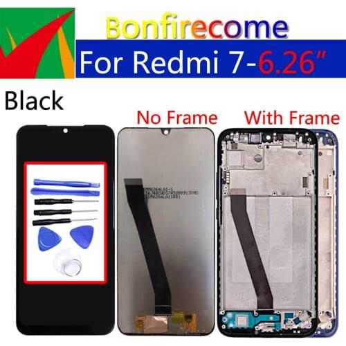 6.26" Original Display For Xiaomi Redmi 7 LCD Touch Screen Digitizer With Frame Replacement LCD Display Assembly