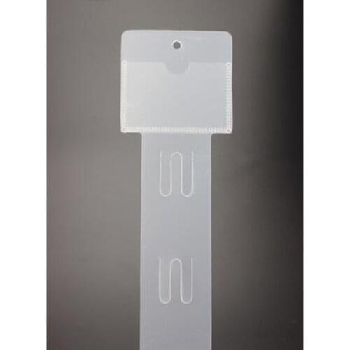 66*4cm PP label frame price frame Hanger commodity holder hook strip Hanging Merchandising Clip 8 hooks