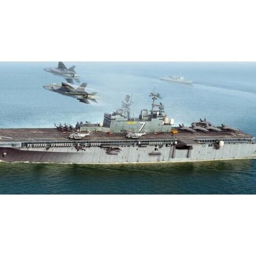 Hobby Boss 83408 1/700 USS Jima Amphibious Assault Ship Warship Kit Model Battle TH06104-SMT6