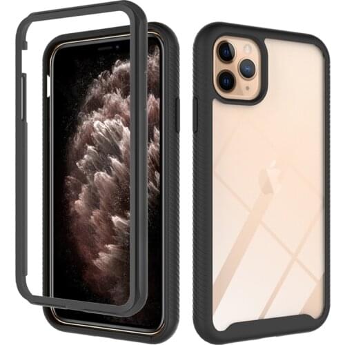 For iphone 11 Pro Max Case Full Protection Cover For iphone 11Pro Shockproof Phone Case Transparent Hard Cover Capa