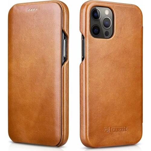 Retro Business Flip Phone Cover For iPhone 11 Pro Max Real Leather Cowhide Cases For iPhone 12 Pro Max Mini Classical