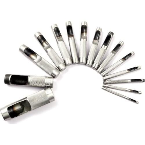 DZT customized belt punch punch leather hole opener hand tool round punch punch rubber hammer non-elastic hammer