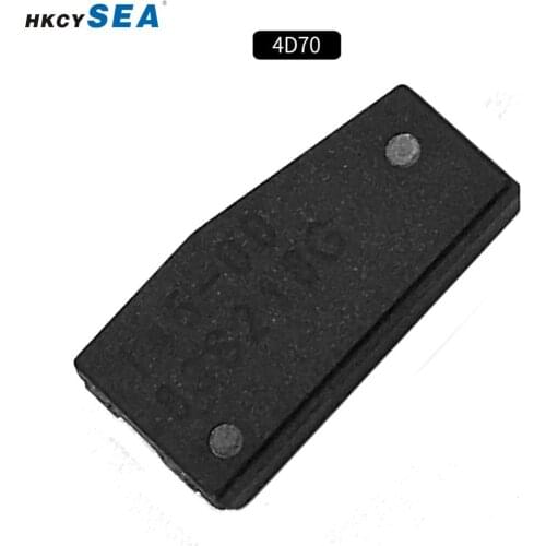HKCYSEA 5pcs/lot,4D70 Ceramic Chip Transponder Key Remote Car Key Blank Suitable for Toyota