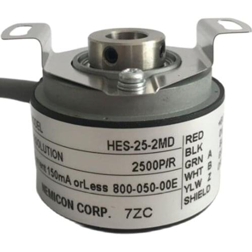 NEMICON rotary encoder HES series 600PPR 1000PPR push-pull output ABZ signal HES-03-2HCP HES-25-2MD