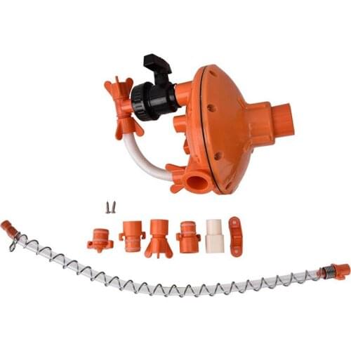 Plastic Adjustable Poultry Farm Farming Water Pressure Regulator for Chicken Ducks Goose Rabbit Water Pressure Regulator