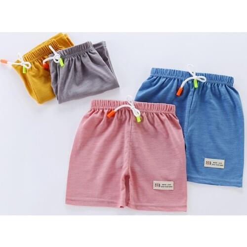 Boys Girls Summer Shorts Fashion Children Denim Shorts Baby Girls Denim Sand Short Kids Girl Casual Jeans Shorts 2-8Y