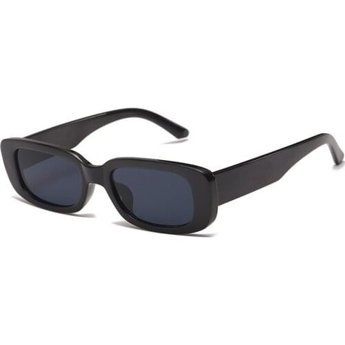 Small Rectangle Sunglasses Women Men Vintage Sun Glasses Travel Eyewear Summer Fashion