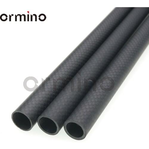 2pcs 3K Carbon Fiber 16mm Tube pipe carbon fiber rod Tent bracket Drone DIY kit Fixed wing Quadcopter Frame arm Landing Gear