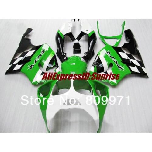 K254 TOP green white black Fairing for KAWASAKI Ninja ZX7R 96-03 ZX-7R1996-2003 ZX 7R 96 97 98 99 00 01 02 03 1996 2003