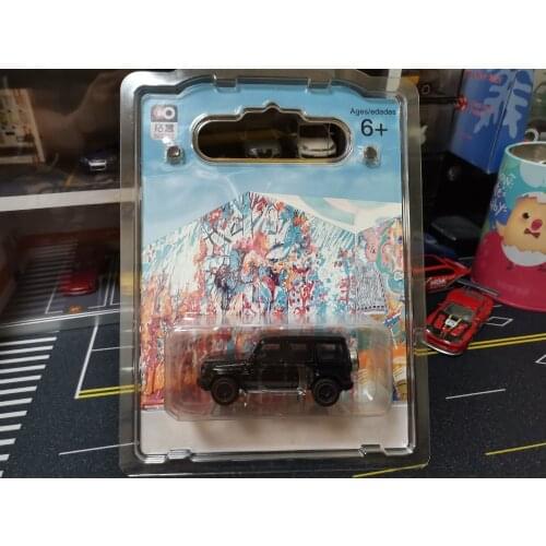 XCARTOYS 1:64 alloy model Benz g g63 big G rubber wheel brand new card hanging toy car