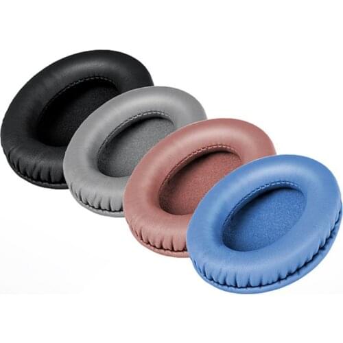 1Pair Leather Earpads Soft Ear Cushion Cover for ATH-SR30BT Earphones Headset