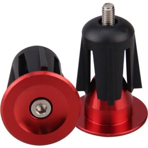 1 Pair Aluminium Alloy Lock MTB Handle Bar Grips End Cap For Bike Bicycle Grip Handlebar End PlugsHandlebar Accessory
