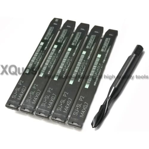 5PCS YAMAWA HRC30 HSSE Sipral Point tap M2 M2.5 M3 M4 M5 M6 Metric Screw Machine Spiral Pointed Taps M8 M10 for stainless steel