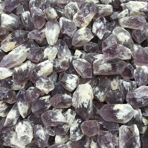 50g Natural Amethyst Wand Quartz Crystal Repair Crystal Stone Crystal Cluster Single Column Accessories Home Decor