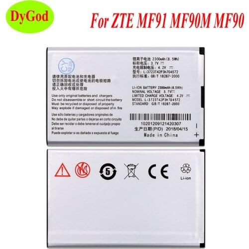 2300mAh Li3723T42P3h704572 For ZTE MF91 MF90M MF90 Battery