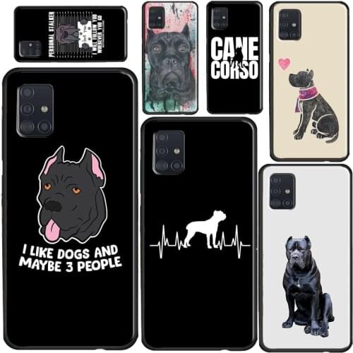Italian Cane Corso Mastiff Dogs Case For Samsung A32 A52 A72 A12 A42 A21S A20e A02 S A10 A20 A40 A50 A70 A11 A31 A51 A71