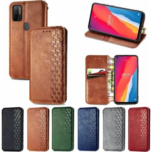 Lattice PU Leather Wallet Flip Phone Cover TPU Case for Ulefone Note 10 Ulefone Note 11P