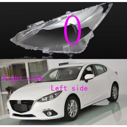 For Mazda 3 Axela 2013 2014 2015 2016 Car Headlight cover Headlamp Lens Auto Shell Cover