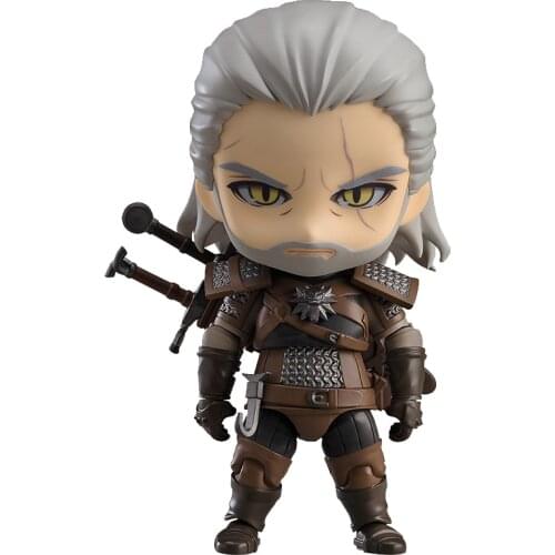 10CM The Witcher-s 3 Wild Hunt Action figure Geralt of Rivia Model White Wolf Wolf Academy Demon Hunter Exorcist one piece Model