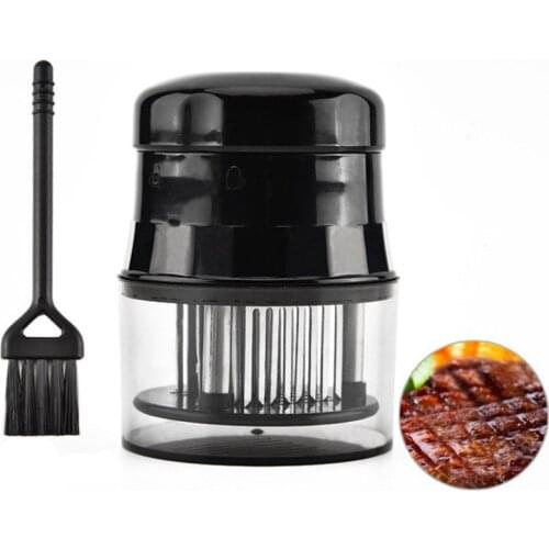 2 Pattern Chef Profession Meat Tenderizer Needle ABS+Stainless Steel Cooking Accessories Kitchen Gadgets Steak Meat Tools