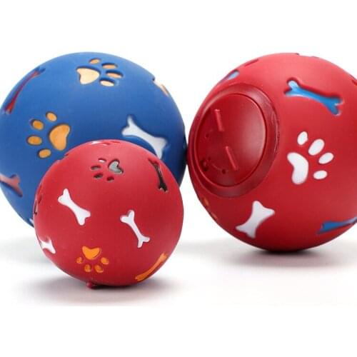 Pet toys leakage resistance to bite a dog food puzzle ball size multi-color optional milk incense rubber ball spot wholesale