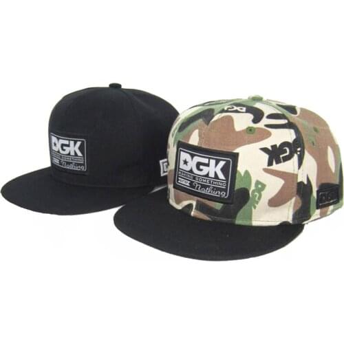 New Brand DGK Snapback Caps Men Women Flat Hip Hop Baseball Cap Casquette Gorras Hat Adult Camouflage Adjustable Planas Hats