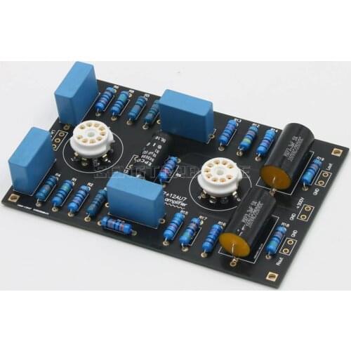 HiFi 12AX7+12AU7 Tube Preamp Board Kit & Finished Based on Marantz 7 Amplifier Circuit New