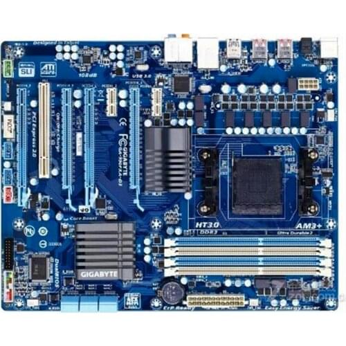For Gigabyte GA-990FXA-D3 Original Used Desktop Motherboard 990FXA-D3 for AMD 990FX Socket AM3 AM3+ DDR3 On Sale