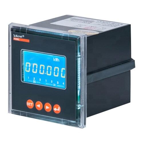 Multifunction digital 8 digits LCD DC energy power meter for solar PV generation monitor